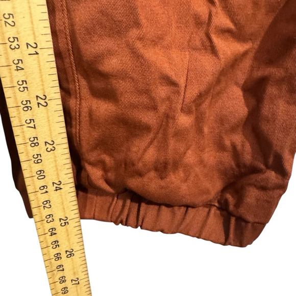 Women's XL Wild Fable Rust Brown Overalls 100% Cotton Pockets Adjustable straps - Picture 7 of 10